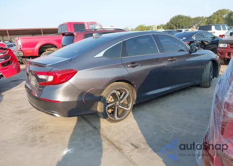 2019 Honda Accord Sport from USA, damaged, VIN 1HGCV1F32KA123237
